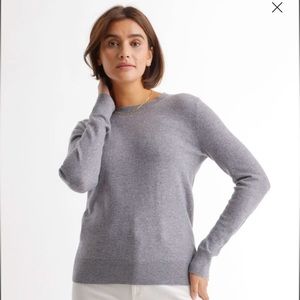 Quince Mongolian Cashmere Crewneck Sweater
